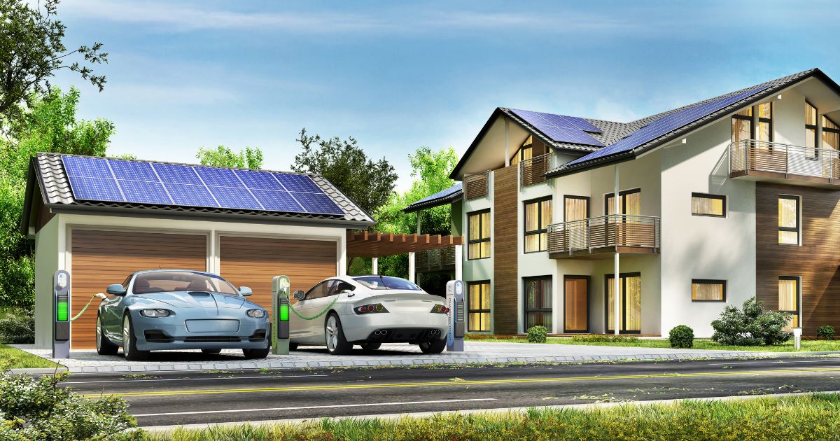 Risparmio energetico e ricarica dell'auto elettrica a casa con i pannelli solari